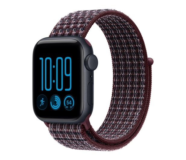 Apple 46mm Burgundy Plaid Sport Loop - 1594239 - zdjęcie 2